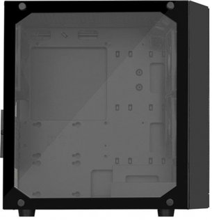 Корпус SILVER STONE Precision PS15B RGB Black with window (SST-PS15B-RGB)