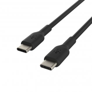 Кабель USB Type-C (CM/CM) 1м, Belkin PVC, Black
