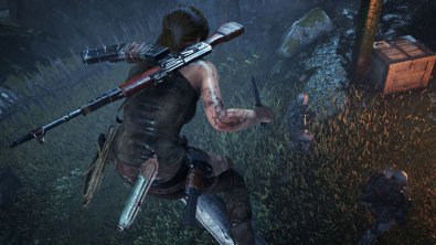 Гра Rise of the Tomb Raider [PS4, Russian version] Blu-ray диск