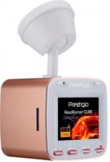 Відеореєстратор Prestigio RoadRunner Cube 530 Rose Gold/White (PCDVRR530WRS)