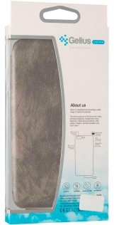 Чохол-книжка Gelius для Huawei Y6s 2019 / Honor 8A / Y6 Prime - Book Cover Leather, Grey