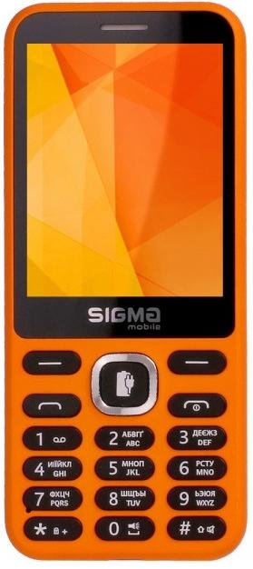Мобільний телефон SIGMA X-Style 31 Power Orange