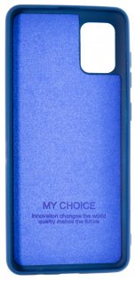 Чохол Device for Samsung A31 A315 2020 - Original Silicone Case HQ Blue