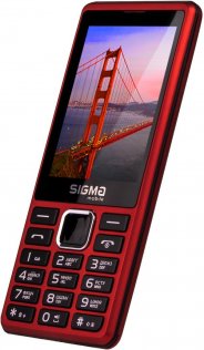 Мобільний телефон SIGMA X-Style 36 Point Red