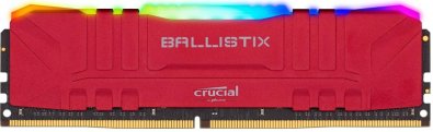  Оперативна пам’ять Crucial Ballistix RGB Red DDR4 1x8GB (BL8G32C16U4RL)