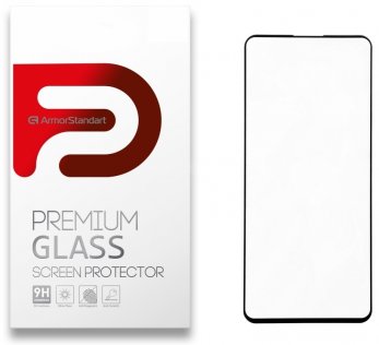 Захисне скло ArmorStandart for Samsung Note 10 Lite - Full Glue HD Black (ARM58312)