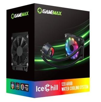 Система водяного охолодження процесора GameMax Ice Chill (IceHill 120-Rainbow)
