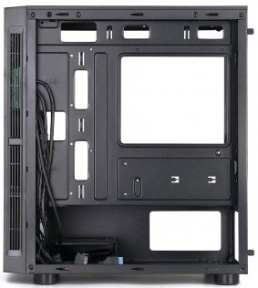 Корпус Crown CMC-GS40RGB2 Black with window (CMC-GS40RGB2 (No PSU))