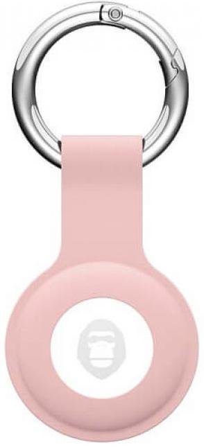 Чохол Blueo for AirTag - Antilost Liquid Silicone Protector Case Pink