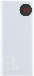 Батарея універсальна Baseus Mulight Power Bank 30000mAh White (PPMY-02)