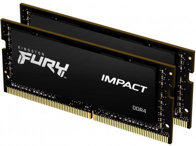 Оперативна пам’ять Kingston Fury Impact DDR4 2x32GB (KF429S17IBK2/64)