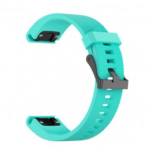 Ремінець Garmin QuickFit 20 Dots Silicone Band Teal (QF20-STSB-TEAL)