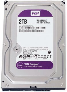 Жорсткий диск Western Digital Purple SATA III 2TB (WD22PURZ)