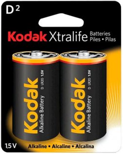 Батерейка Kodak XtraLife D LR20 (BL/2) (30952058)