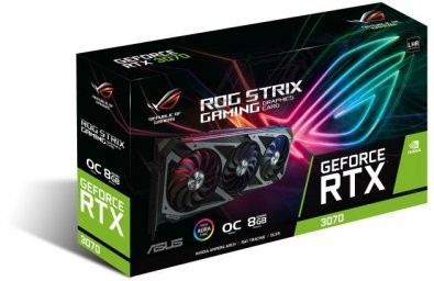 Відеокарта ASUS RTX 3070 ROG Strix V2 OC Edition (ROG-STRIX-RTX3070-O8G-V2-GAMING)