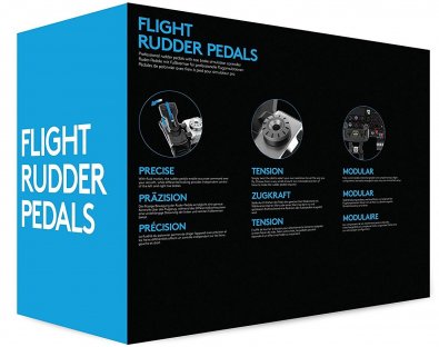Рульові педалі для авіасимуляторів Logitech G Saitek Pro Flight Rudder Pedals (945-000005)