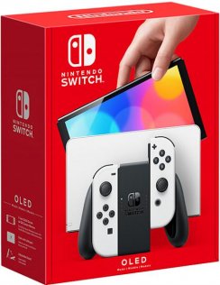 Ігрова приставка Nintendo Switch OLED White (045496453435)