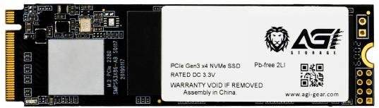 SSD-накопичувач AGI AI198 2280 PCIe Gen 3x4 256GB (AGI256G16AI198)