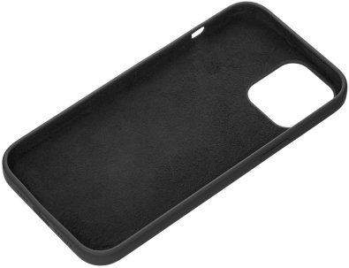 Чохол 2E for Apple iPhone 12 Pro Max - Liquid Silicone Black (2E-IPH-12PRM-OCLS-BK)