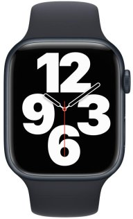 Ремінець Apple for Apple Watch 45mm - Sport Band Midnight - Regular (MKUQ3)