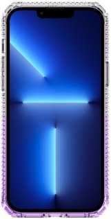 Чохол iTSkins for iPhone 14/13 HYBRID R OMBRE Light Purple (AP4N-HYAMB-LIPP)