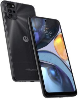 Смартфон Motorola G22 4/128GB Cosmic Black (PATW0032UA)