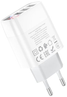 Зарядний пристрій Hoco C93A Easy Charge White (C93A_White)