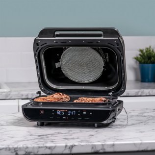 Гриль Ninja Foodi MAX Health MultiGrill and Air Fryer with Cooking probe (AG551EU)