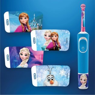 Електрична зубна щітка Braun Oral-B Kids Frozen II D100.413.2KX (D100.413.2KX FROZEN II 3710)