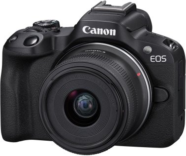 Цифрова фотокамера Canon EOS R50 Black kit RF-S 18-45 IS STM with RF-S 55-210 IS STM (5811C034)