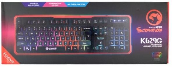 Клавіатура Marvo K629G Black/Red (K629G USB Red)