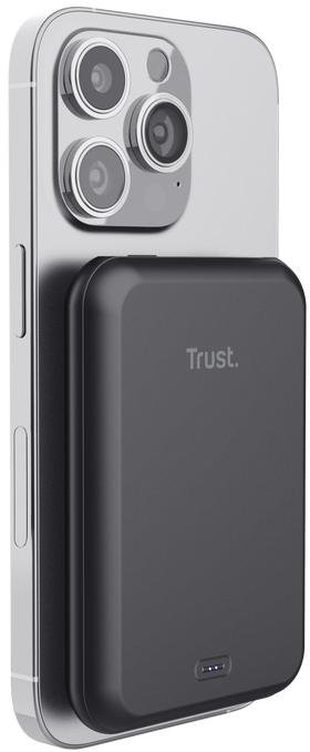 Батарея універсальна Trust Magnetic Wireless 5000mAh Black (24877)