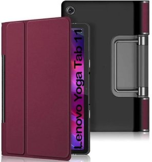 Чохол для планшета BeCover for Lenovo Yoga Tab 11 YT-706F - Smart Case Red Wine (708719)