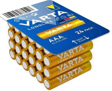 Батарейка Varta Longlife AAA BLI/24 (04103301124)