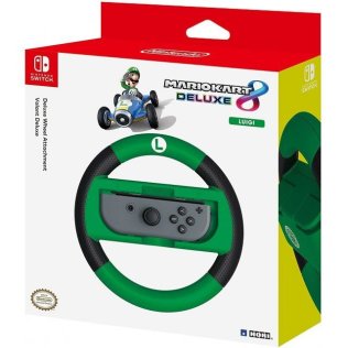 Кермо Hori Racing Wheel for Nintendo Switch Luigi Green (NSW-055U)