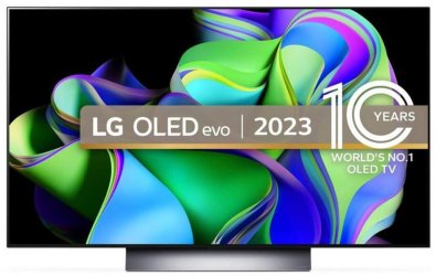 Телевізор OLED LG OLED48C36LA (Smart TV, Wi-Fi, 3840x2160)
