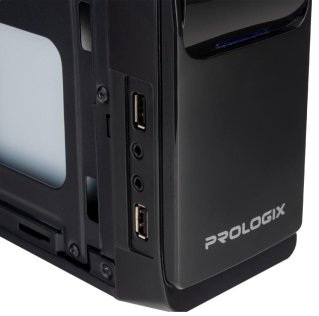 Корпус ProLogix E100 Slim Black (E100 Slim 400W)