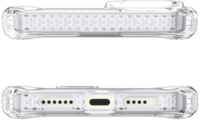 Чохол iTSkins for iPhone 15 HYBRID R CLEAR with MagSafeTransparent (AP5N-HMACR-TRSP)
