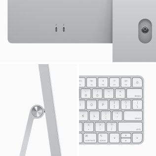 ПК моноблок Apple iMac 2023 24 Retina 4.5K M3 8GPU Silver