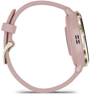 Смарт годинник Garmin Soft Gold Stainless Steel Bezel with Dust Rose Case and Silicone Band (010-02785-03)