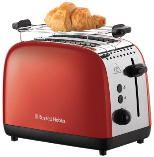 Тостер (2 слоти, 2 тости) Russell Hobbs 26554-56 Colours Plus, Red