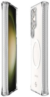 Чохол iTSkins for Samsung S24 Ultra - HYBRID R CLEAR Transparent (SGGB-HMACR-TRSP)