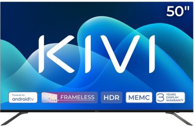 Телевізор LED Kivi 50U730QB (Android TV, Wi-Fi, 3840x2160)