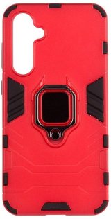 Чохол ColorWay for Samsung S23 FE - AntiShock Magnet Ring Red (CW-CAMRSG711-RD)