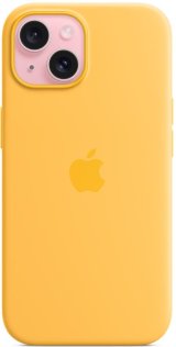 Чохол Apple for iPhone 15 - Silicone Case with MagSafe Sunshine (MWNA3)