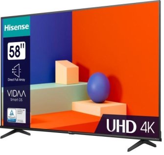 Телевізор DLED Hisense 58A6K (Smart TV, Wi-Fi, 3840x2160)