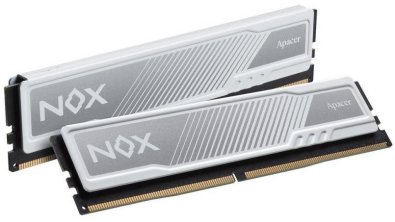 Оперативна пам’ять Apacer NOX White DDR4 2x16GB (AH4U32G32C28YMWAA-2)