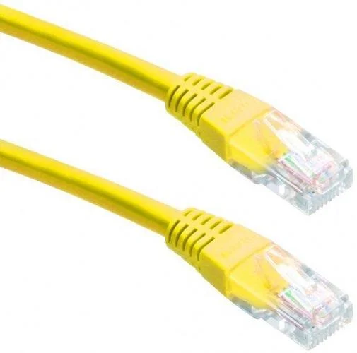Фото: Патч-корд Cablexpert UTP RJ45 Cat.5e 0.5m Yellow (PP12-0.5M/Y) № 4 | KTC