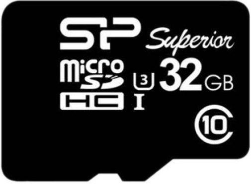 Карта пам'яті Silicon Power Superior Micro SDHC 32 ГБ (SP032GBSTHDU3V10SP)