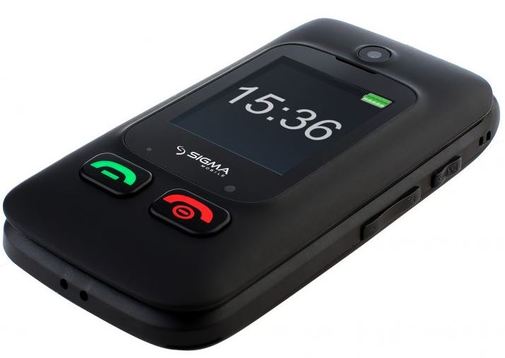 Мобільний телефон Sigma Comfort 50 Shell чорний